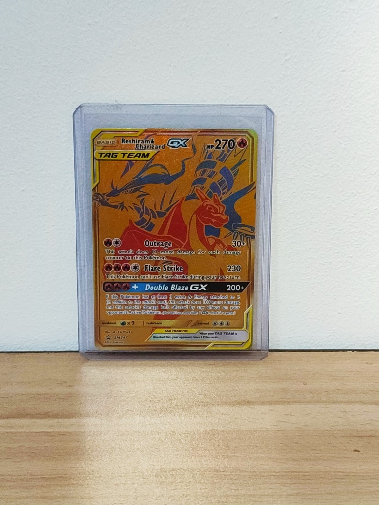 Reshiram & Charizard GX SM 247 