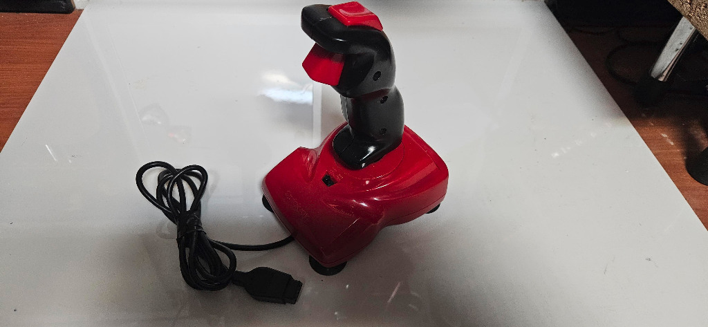 MANETTE JOYSTICK QUICKJOY Jet Fighter Sv 126 Db9 9 Pin Amstrad Atari Amiga Boite EUR 49,90 - FR