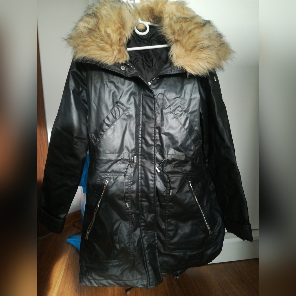 DIVERSE kurtka zimowa kaptur woskowana parka 38M | Kórnik | Kup teraz na  Allegro Lokalnie