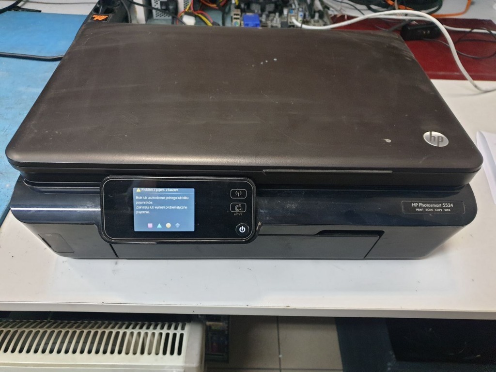 Urządzenie wielofunkcyjne Hp Photosmart 5524 Nowy Sącz Kup teraz na Allegro Lokalnie