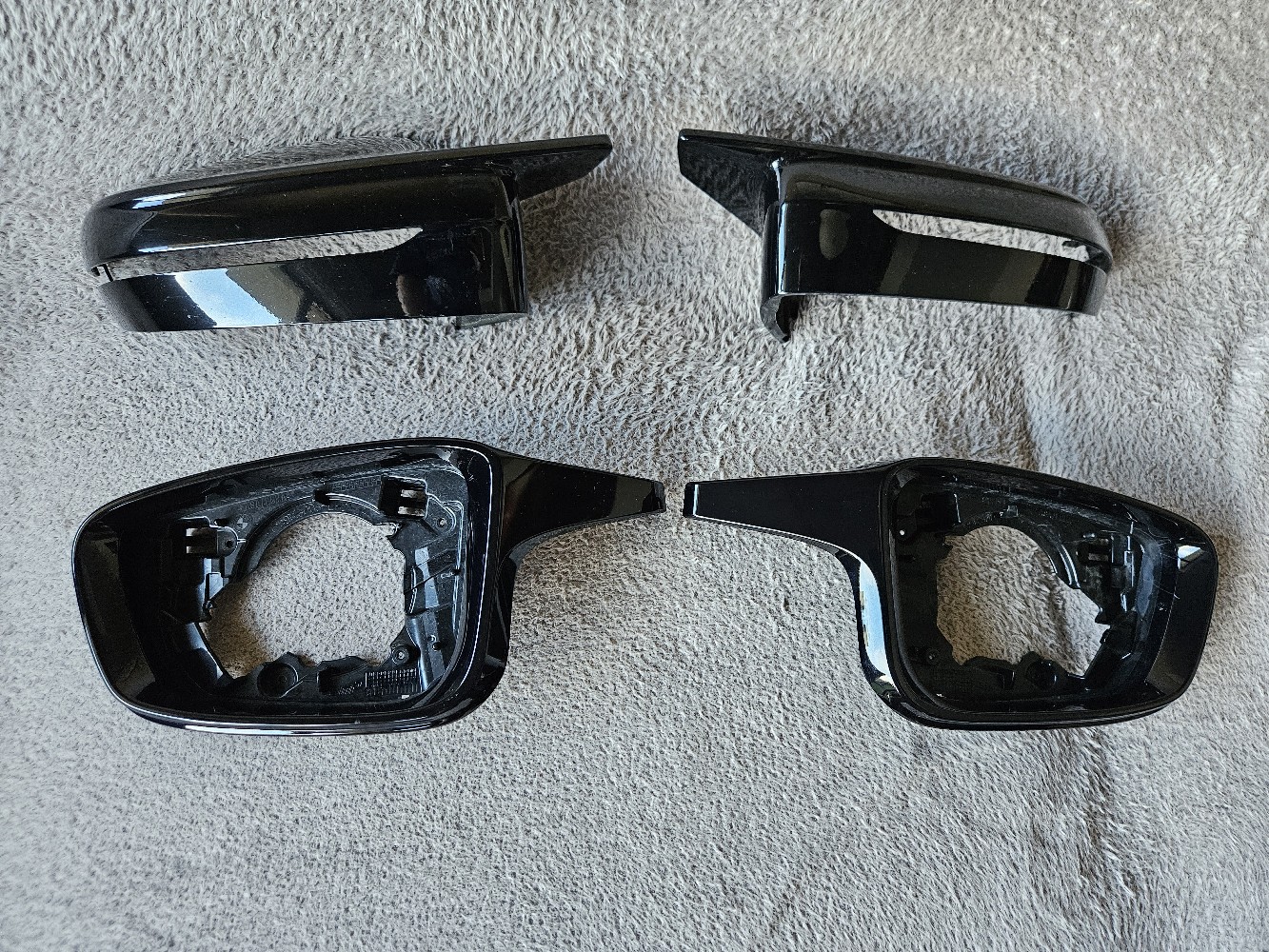 BMW G20 G21 G26 G22 G23 G80 G81 G42 КОРПУСА ЗЕРКАЛ LCI GLOSS ЧОРНИЙ БЛИСК 