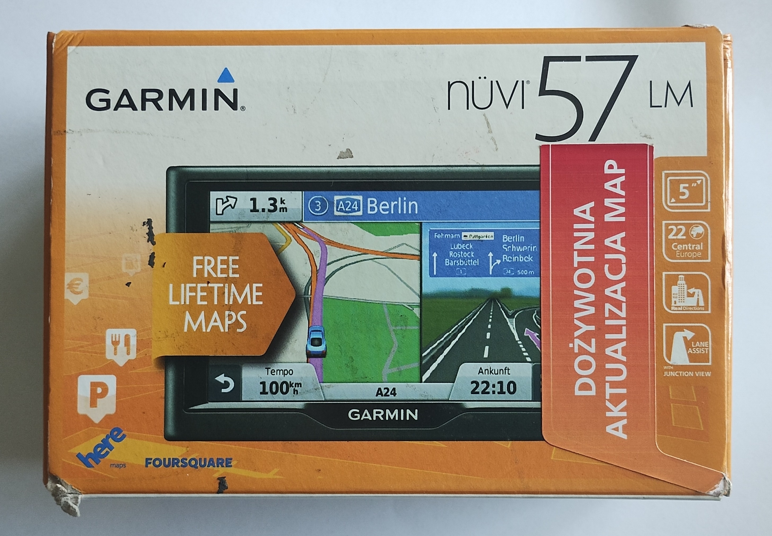 НАВІГАЦІЯ GPS GARMIN NUVI 57 LM ЕКРАН 5