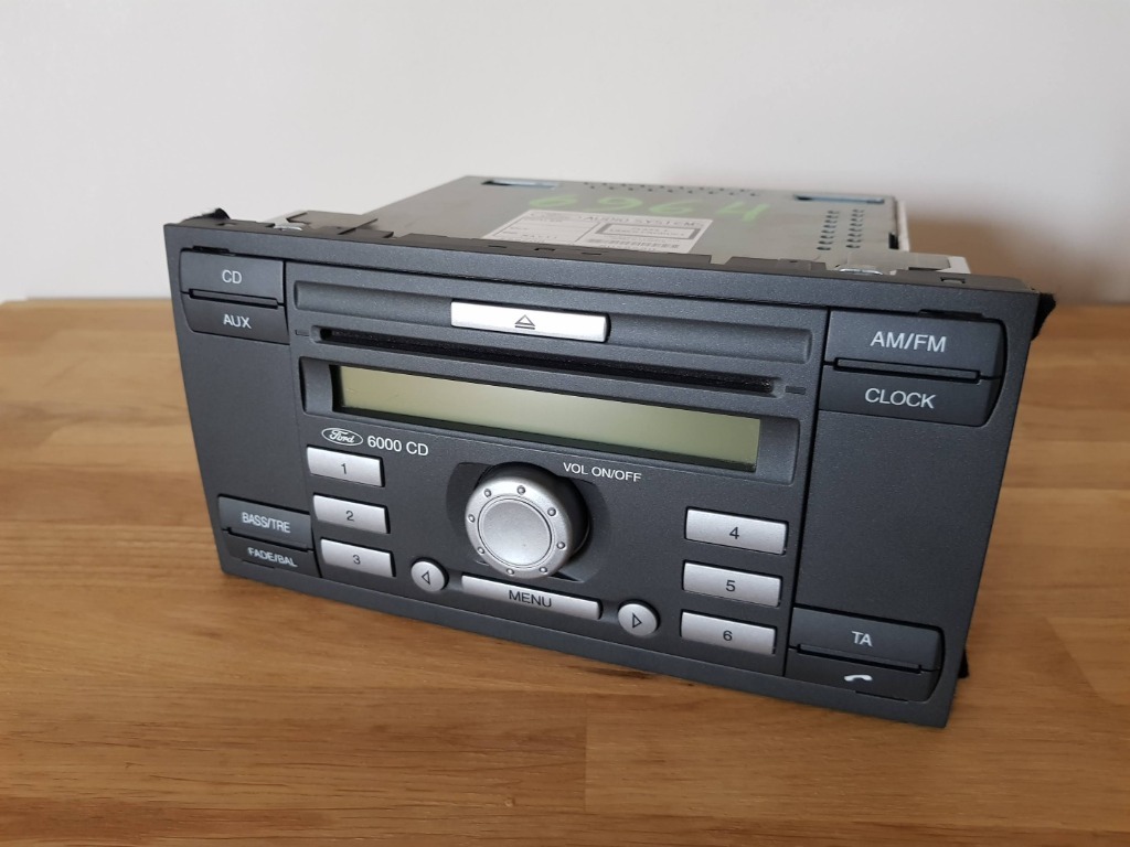 Radio FORD 6000 CD 6S6118C815AG SINGLE CDKW2000 Lipsko Kup teraz