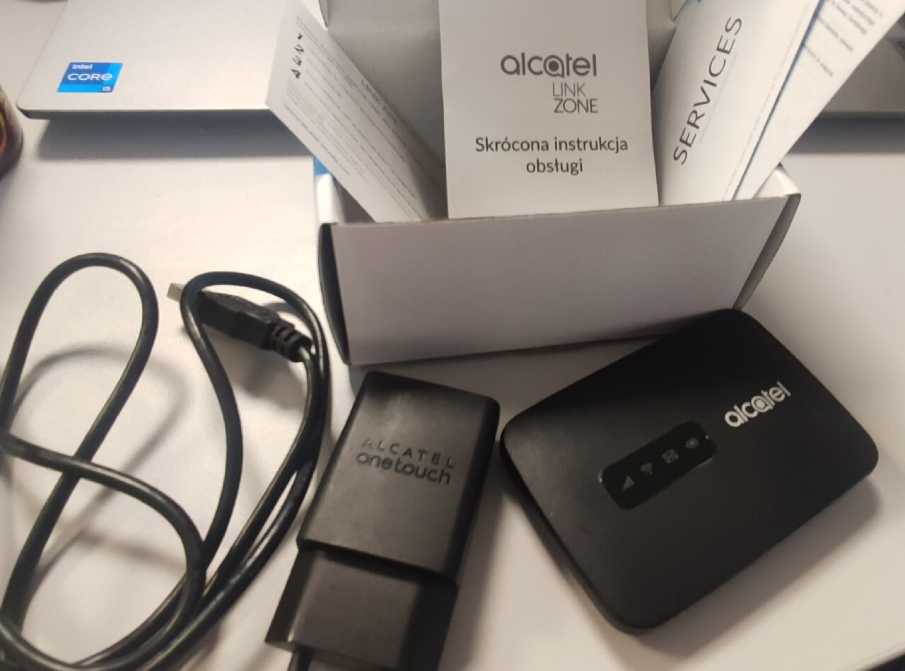 Modem LTE Alcatel Link Zone MW40V 2ATBPL1 Łódź Kup teraz na