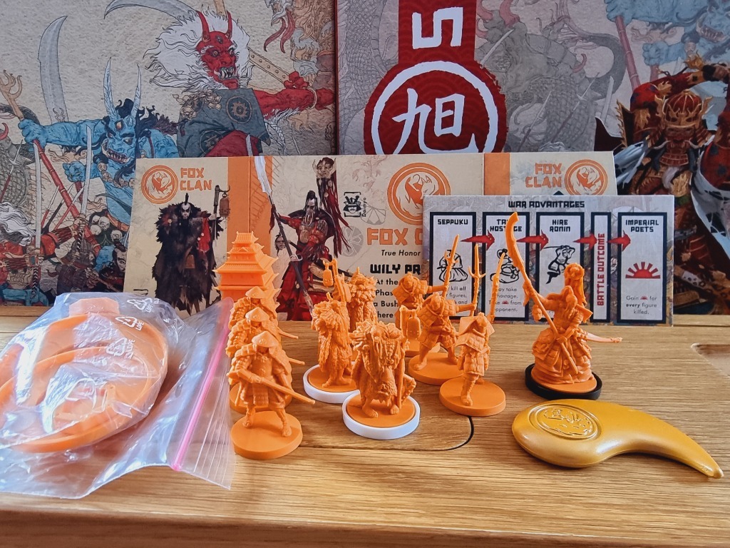 Rising sun Fox clan oryginał Częstochowa Kup teraz na Allegro Lokalnie