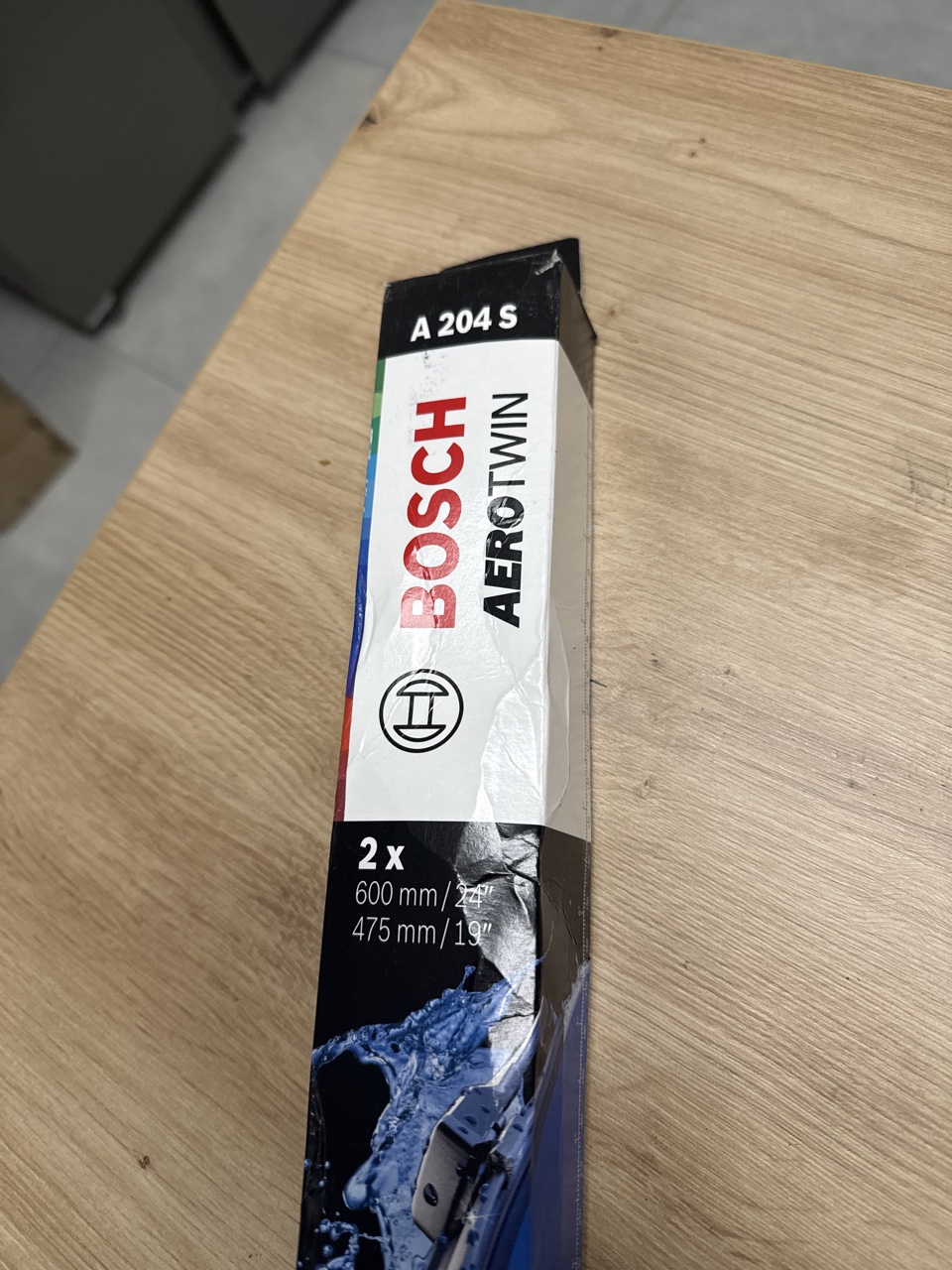 ДВІРНИКИ AEROTWIN 600/475MM 3397014204 BOSCH A204S 