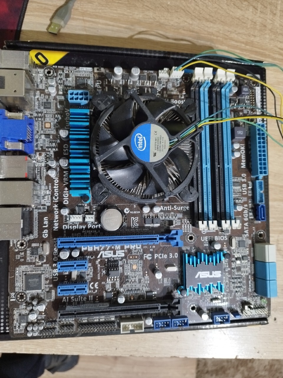 Płyta Główna Asus P8H77-M Pro+procesor I3+ram 2GB | Grabówka | Kup ...