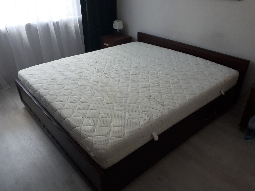 Łóżko rozkładane pod materac 200x180 Warszawa Licytacja na Allegro