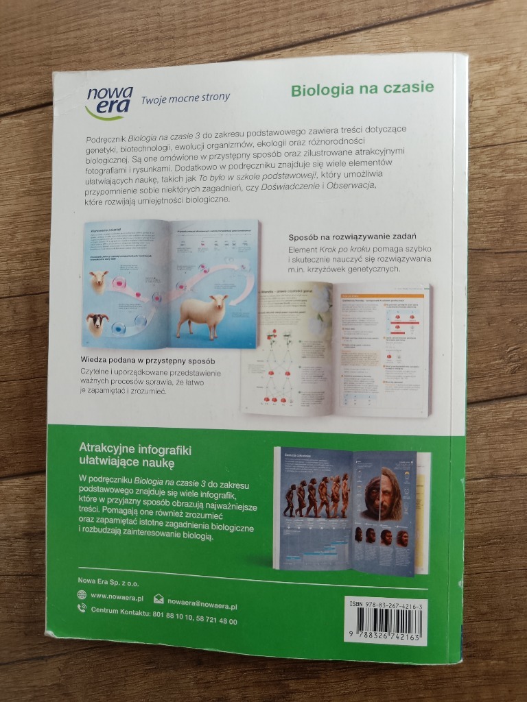 Biologia Na Czasie 3 Nowa Era Podręcznik "Biologia na czasie 3" - Nowa Era | Pisarzowice | Kup teraz