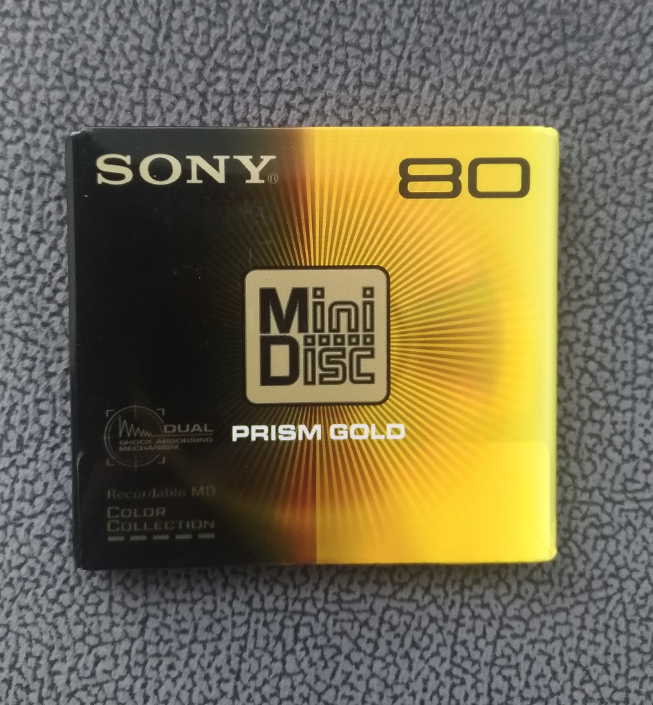 Sony Prism Gold minidisc 80 min. Ruda Śląska Kup teraz na Allegro