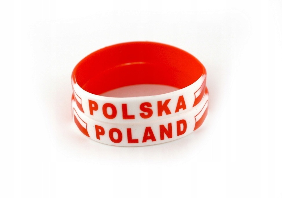 Opaski silikonowe Polska/Poland - zestaw 2 szt. | Katowice | Kup teraz na  Allegro Lokalnie