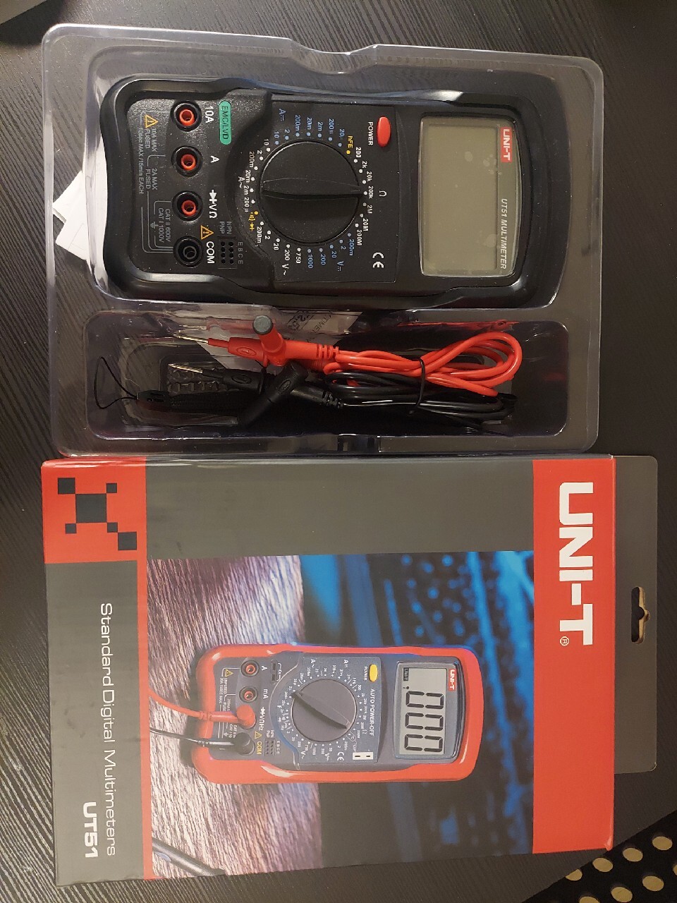 Miernik uniwersalny multimetr Uni-T UT51 | Wrocław | Licytacja na ...