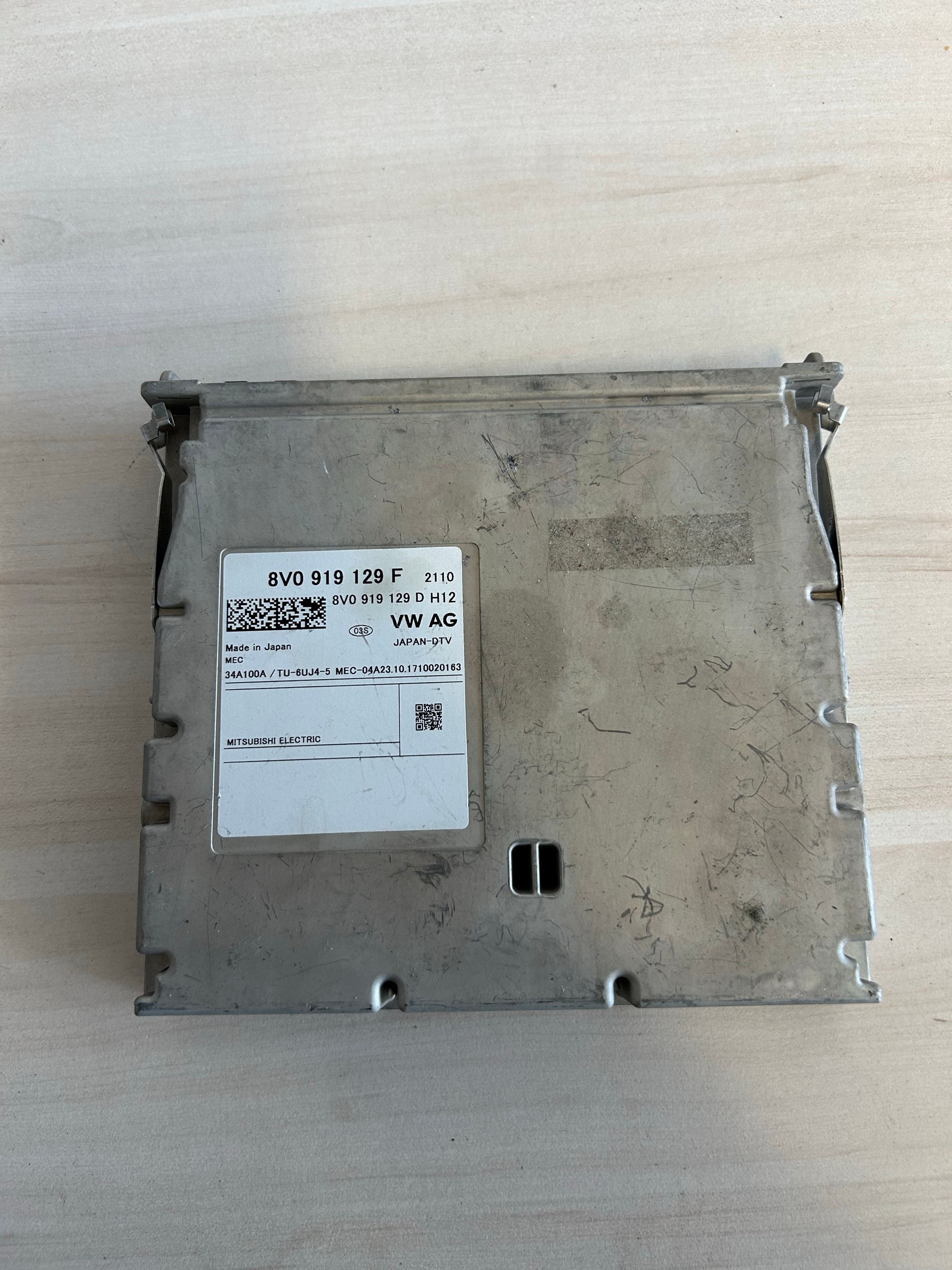 БЛОК КЕРУВАННЯ МОДУЛЬ TV VW AUDI SEAT SKODA 8V0919129F 