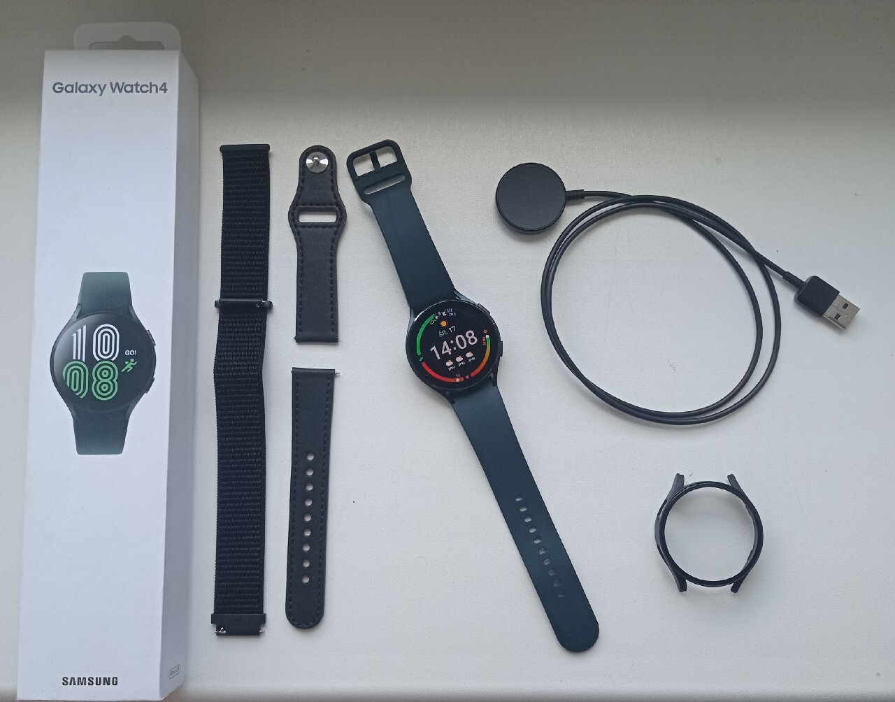Samsung Galaxy Watch 4 LTE 44" zielony + opaski Starogard Gdański
