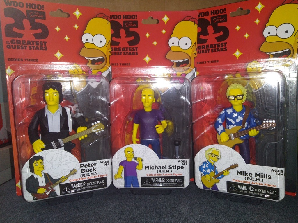 The Simpsons NECA REM R.E.M. 25 Greatest Guest Sta Elbląg Kup teraz