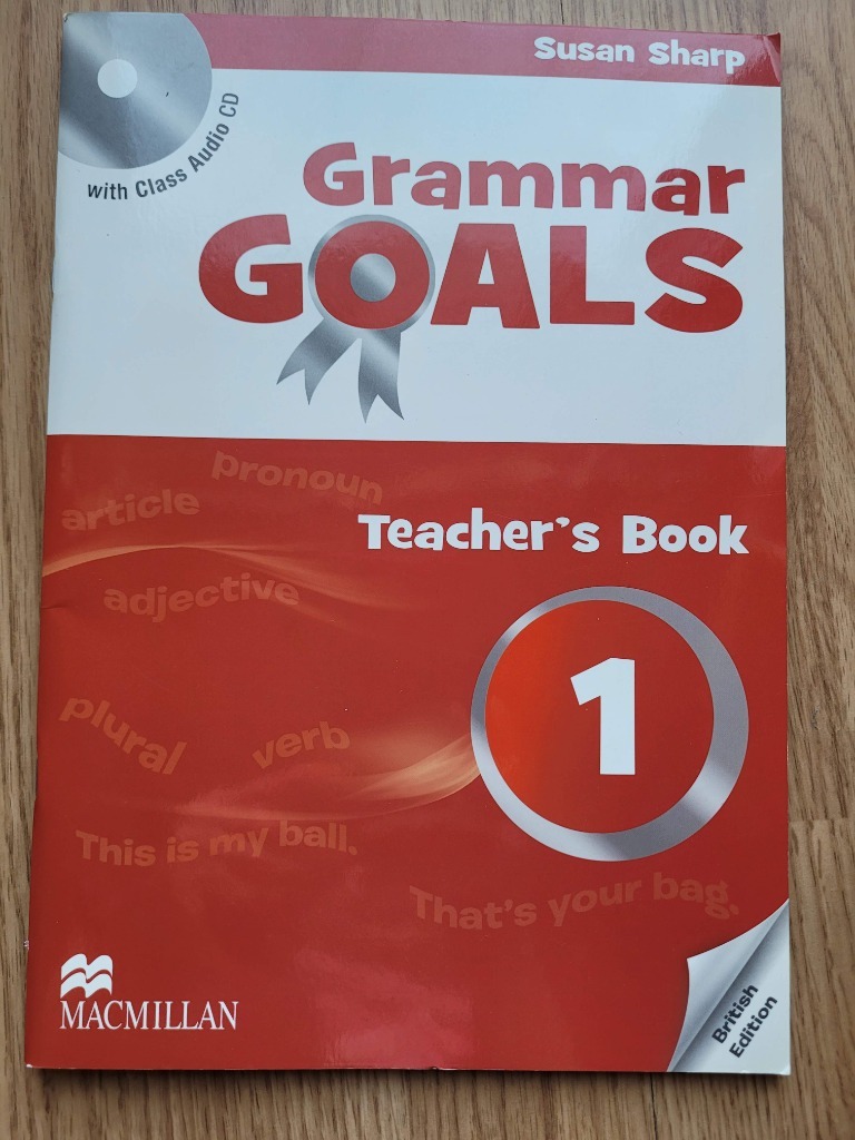 Grammar goals Teacher's Book 1 książka nauczyciela Grabów nad Prosną