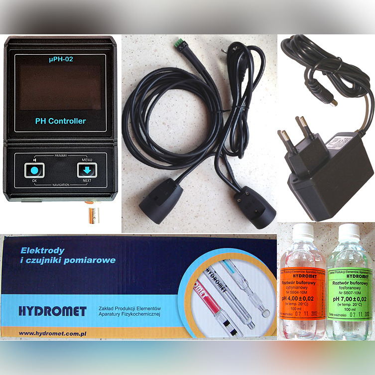 Kontroler PH KOMPLET uPH02, Sterownik PH Przemyśl Kup teraz na
