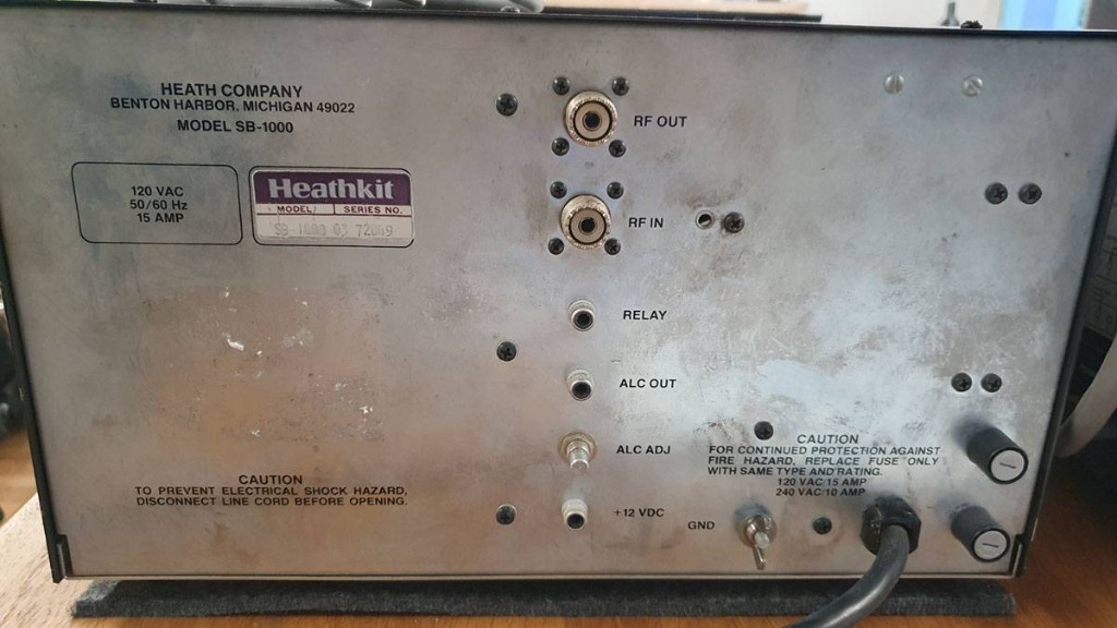 Wzmacniacz KF Heathkit SB1000 Linear Amplifier Szczecin Kup