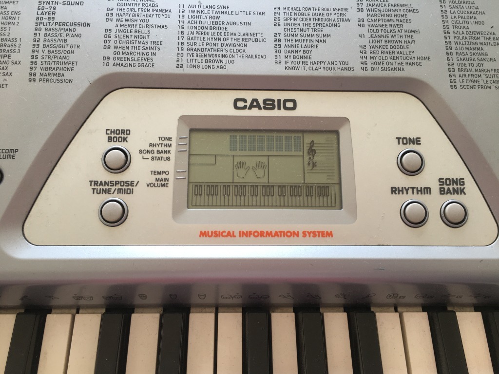 Keyboard CASIO CTK491 Gryfice Kup teraz na Allegro Lokalnie