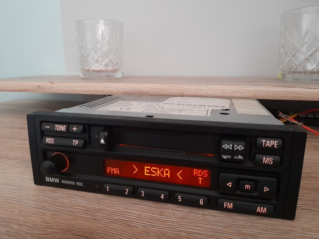 Radio BMW Reverse Rds e30 e32 e34 e36 z3 e31 Koszalin Kup teraz na