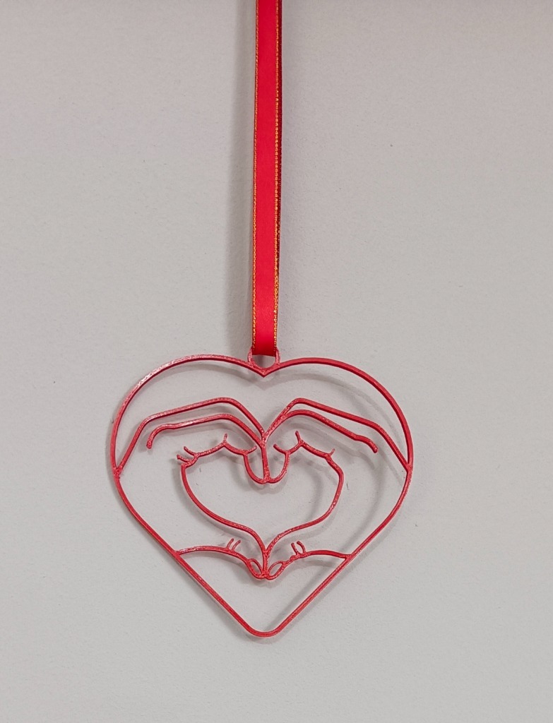 Serce z rąk druk 3D | Radlin | Kup teraz na Allegro Lokalnie