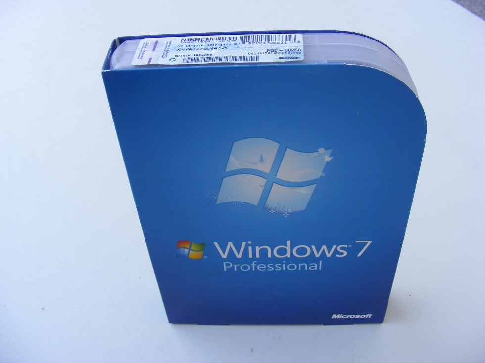 Oryginalny Windows 7 Professional 32/64 bit PL BOX | Warszawa | Kup ...