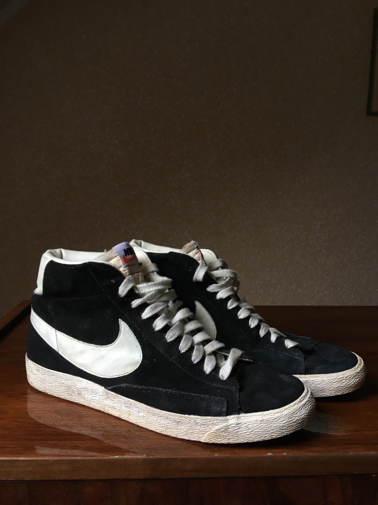 Buty nike blazer high vintage clearance black