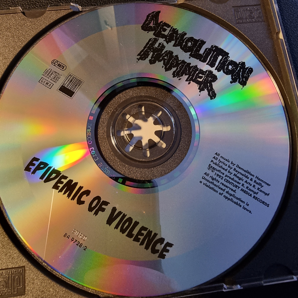 Demolition Hammer Epidemic Of Violence [1wyd] Kraków Kup teraz na
