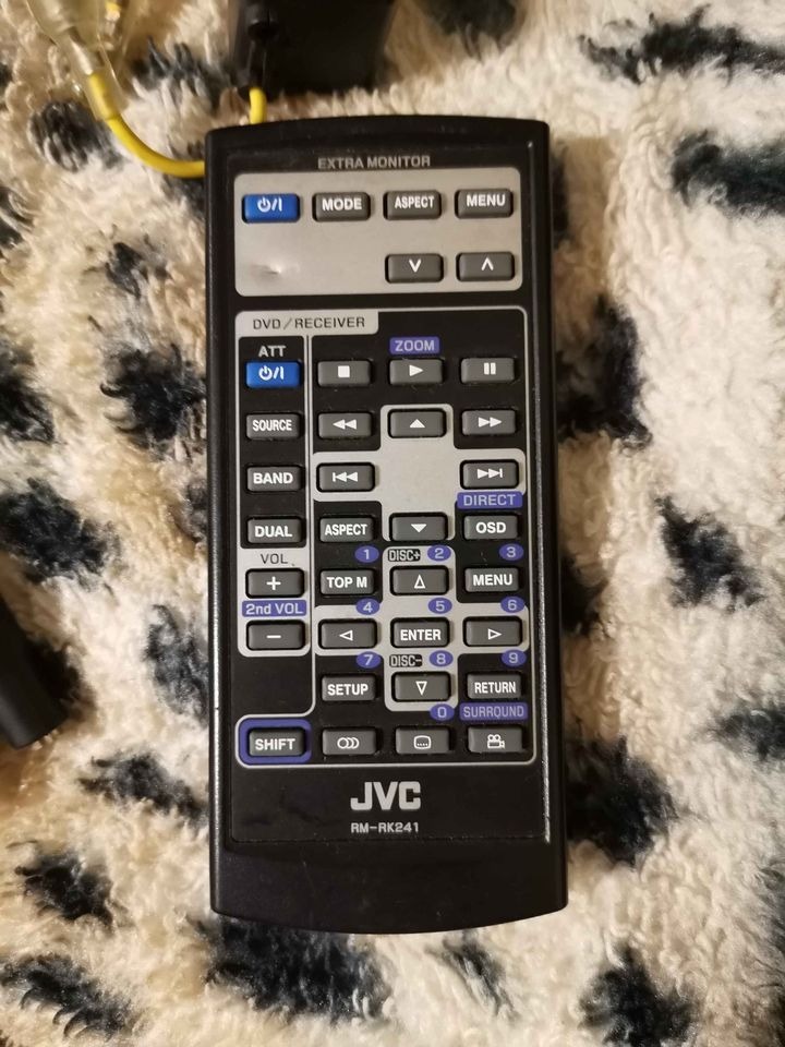 Radio JVC KDAVX11 Exad, DVD, komplet Szczytno Kup teraz na Allegro