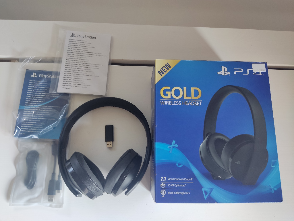 Słuchawki Sony PS4 GOLD Wireless 7.1 CUHYA0080 Nowy Sącz Kup teraz