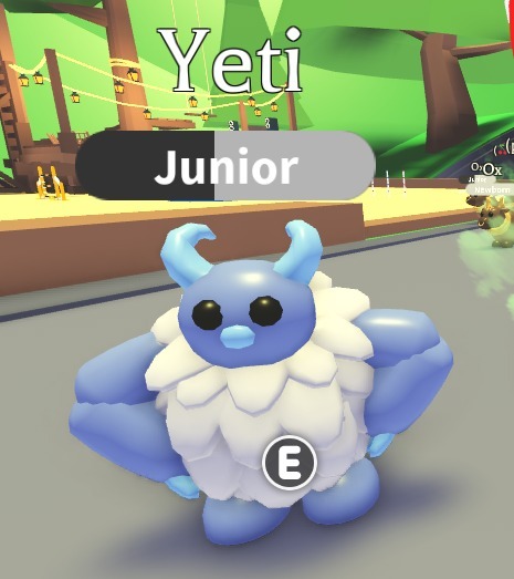 Ultra-rare Yeti Adopt Me Roblox | Warszawa | Kup teraz na Allegro Lokalnie