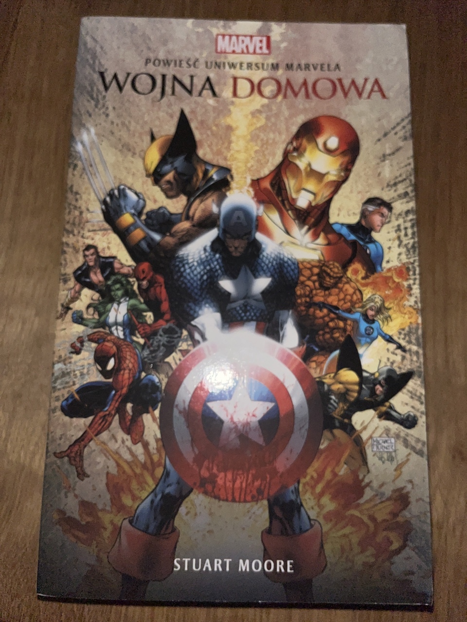 Stuart Moore WOJNA DOMOWA - MARVEL | Kraków | Kup teraz na Allegro Lokalnie