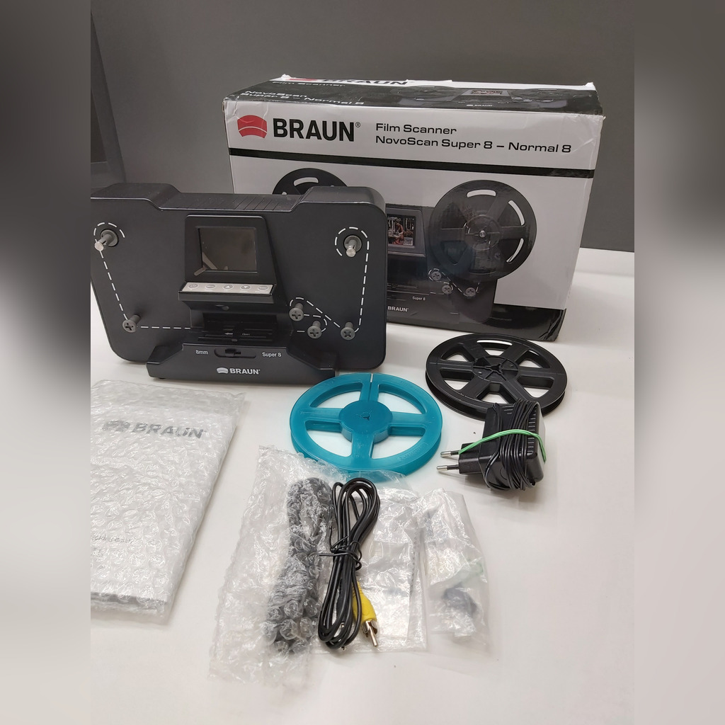 Skaner do fimów BRAUN Novoscan Super 8 Normal 8 Łomianki Kup