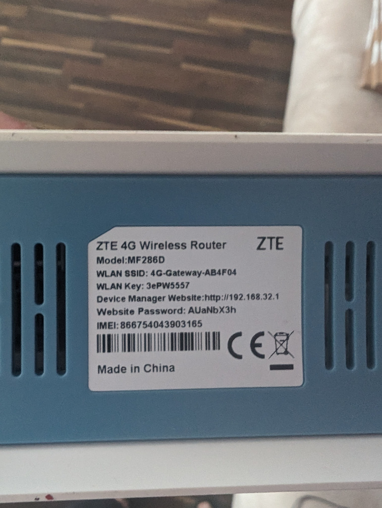 ZTE MF286D Router kartę SIM 3G 4G LTE+ Advanced AC | Kliniska Wielkie ...