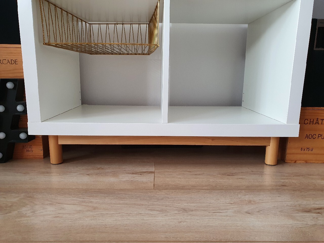 Kallax Ikea 2x2 biały mat 77x77 nogi eket brzoza Gdańsk Ogłoszenie