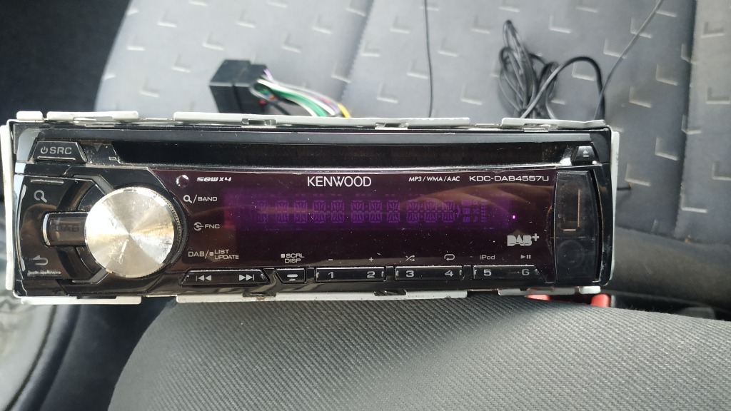 Zdjęcie oferty: Radio samochodowe Kenwood kdc-dab4557u +antena DAB