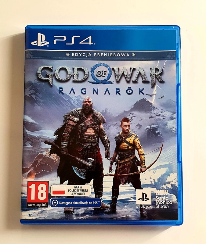 Gra God of War Ragnarok PS4 PL Proszowice Kup teraz na Allegro Lokalnie