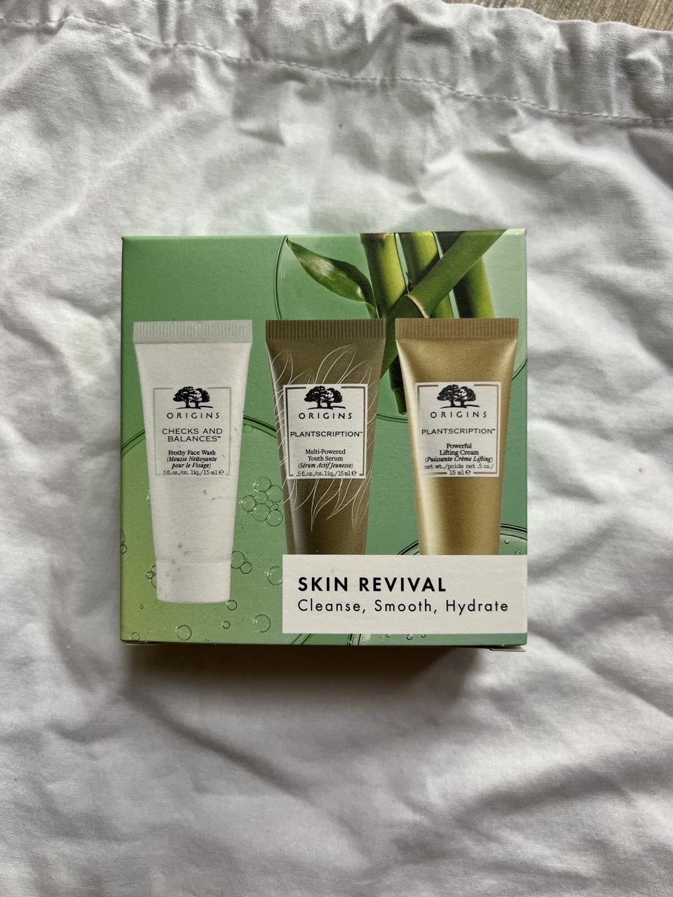 Origins skin Revival zestaw krem serum zel 3x15ml Poznań Kup teraz