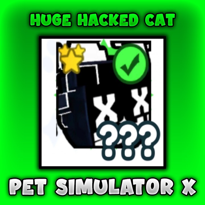 Huge Hacked Cat Pet Simulator X Poznań Kup teraz na Allegro Lokalnie