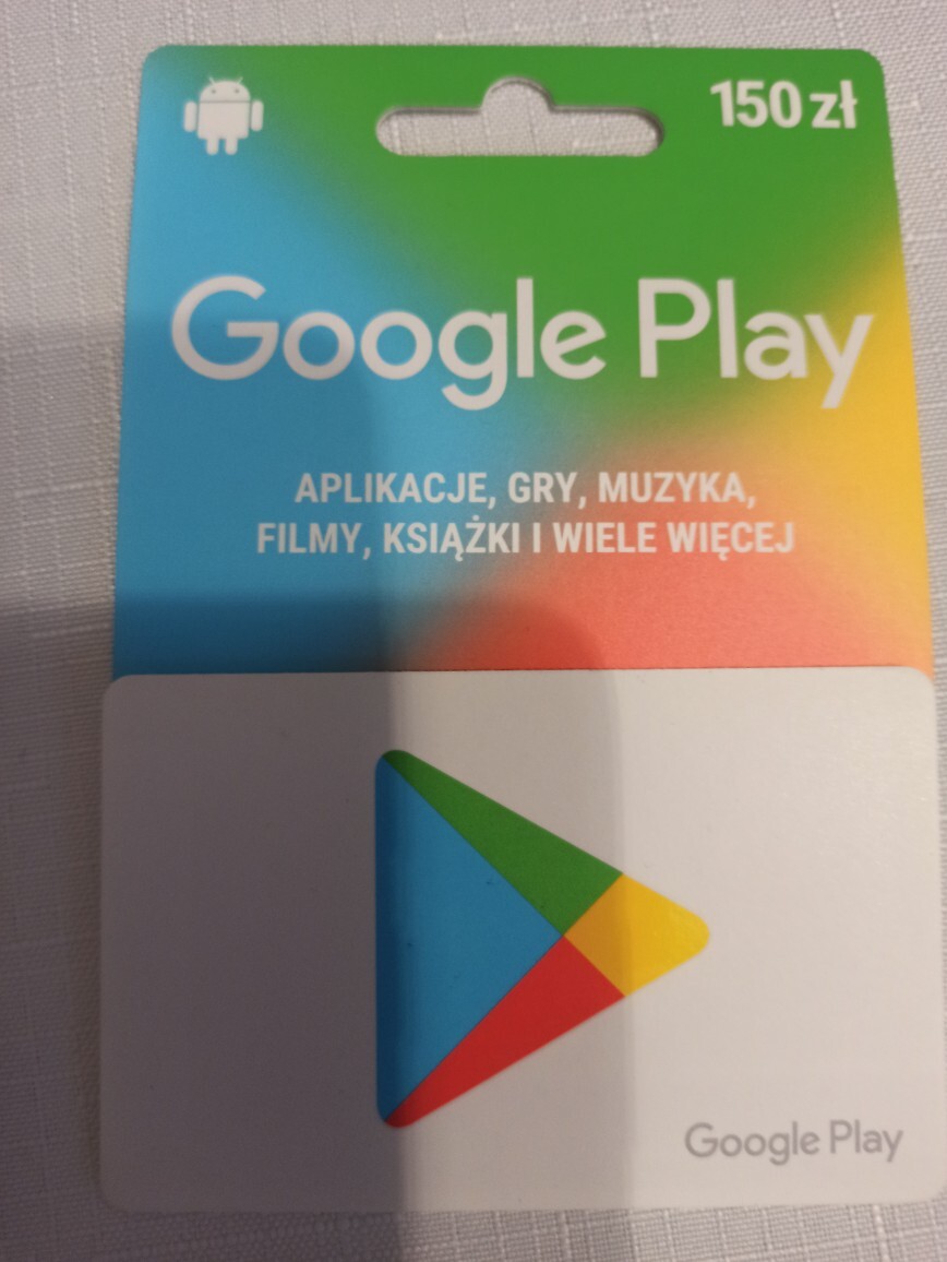 Karta podarunkowa Google Play | Drezdenko | Kup teraz na Allegro Lokalnie