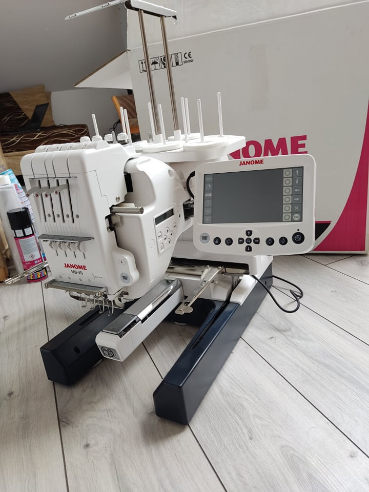 Hafciarka Janome MB4S.JAK NOWA.Gwarancja. Tarnów Ogłoszenie na