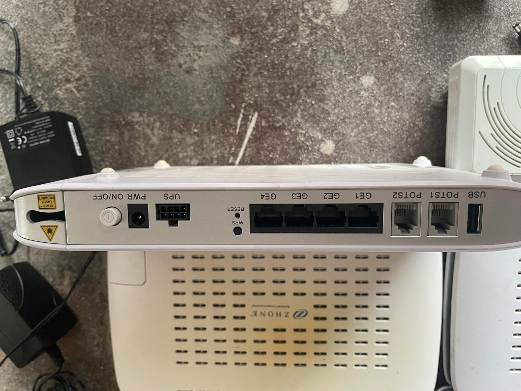 ROUTER MODEM ZHONE ZNIDGPON2426AEU Czarnowo Licytacja na Allegro