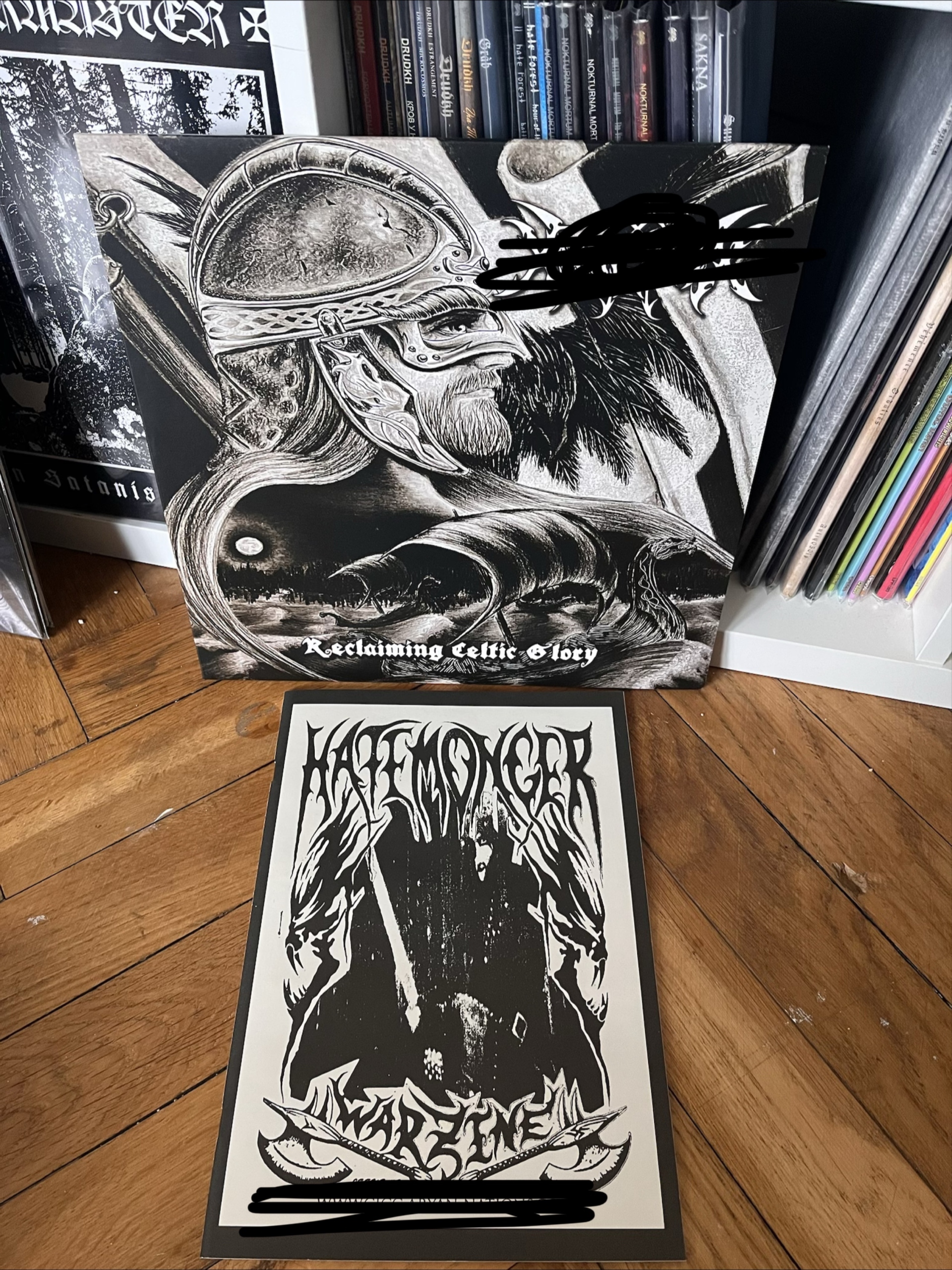 Xeno - Reclaiming Celtic Glory album limited black metal LP + zine ...