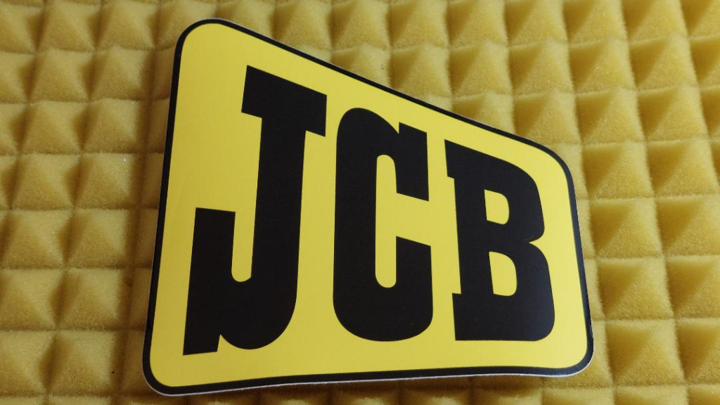 JCB NAKLEJKA STICKER | Poznań | Kup teraz na Allegro Lokalnie