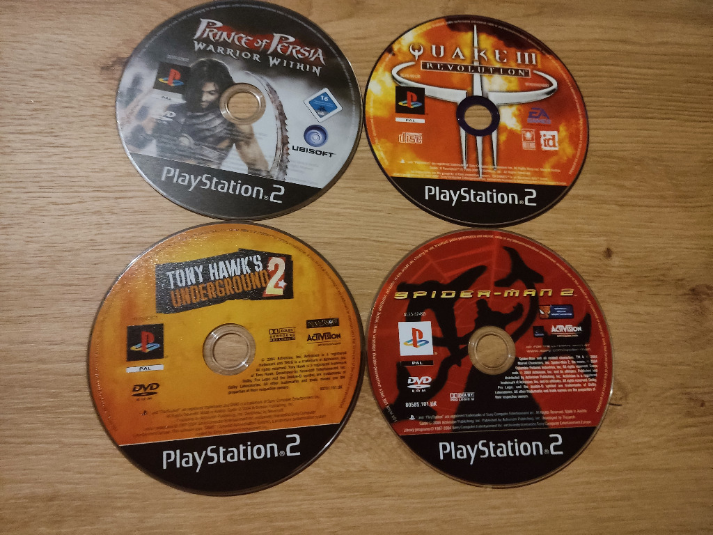 Zestaw 26 gier PS2 + DVD Player PS2 (same płyty) Chorzów Licytacja