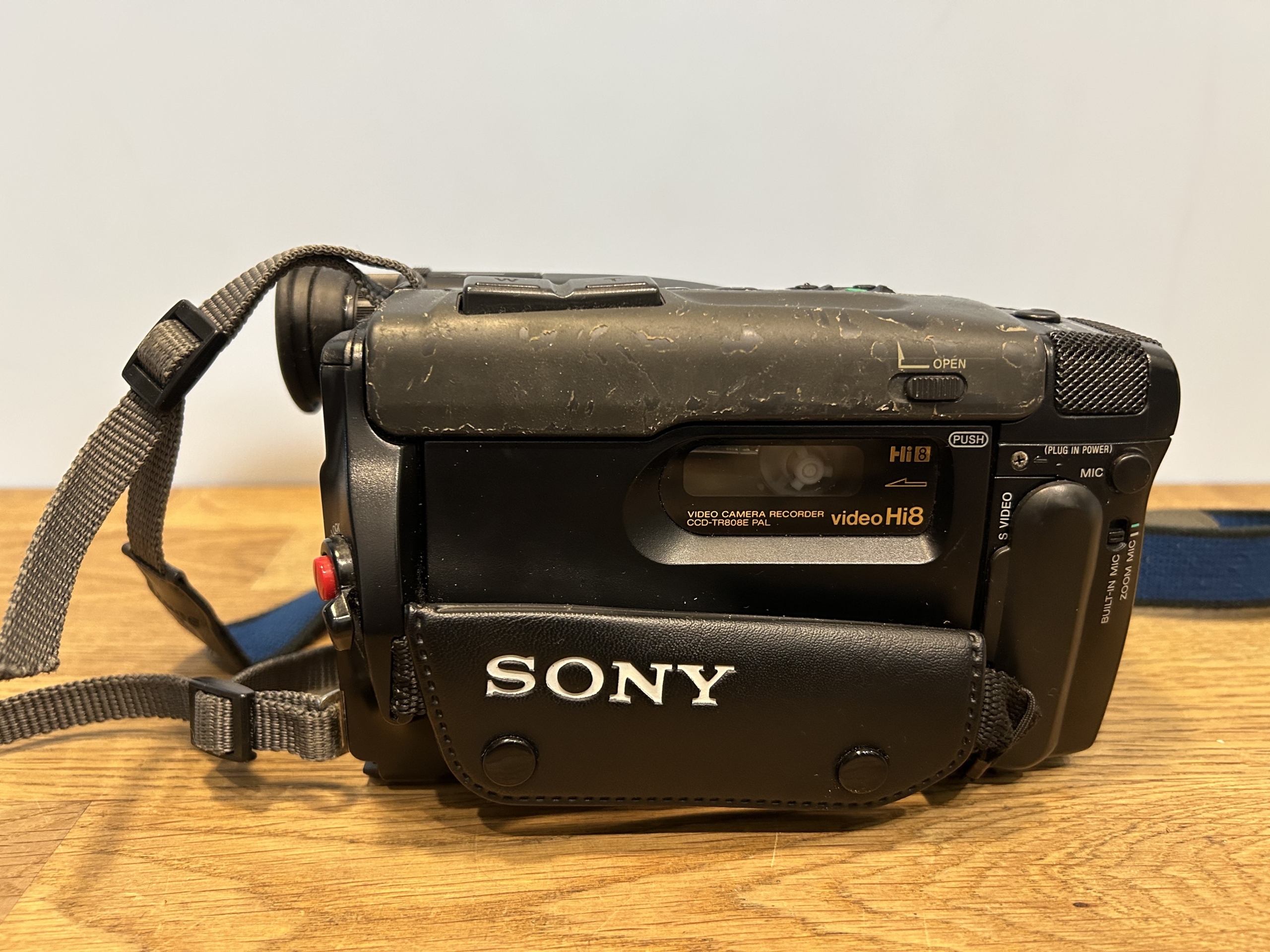 kamera sony video hi8 handycam