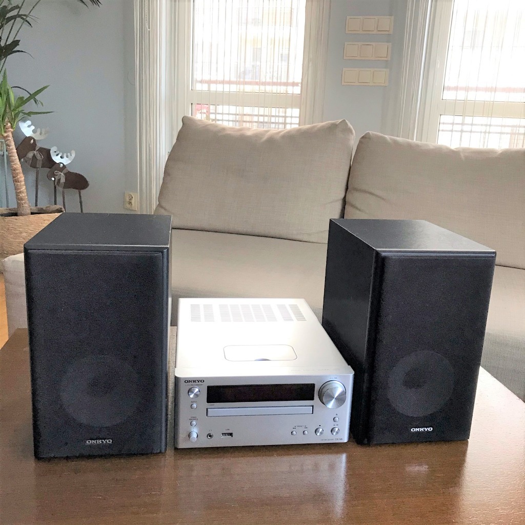 Miniwieża Onkyo CR545 + głośniki (bez kabli) Warszawa Kup teraz na