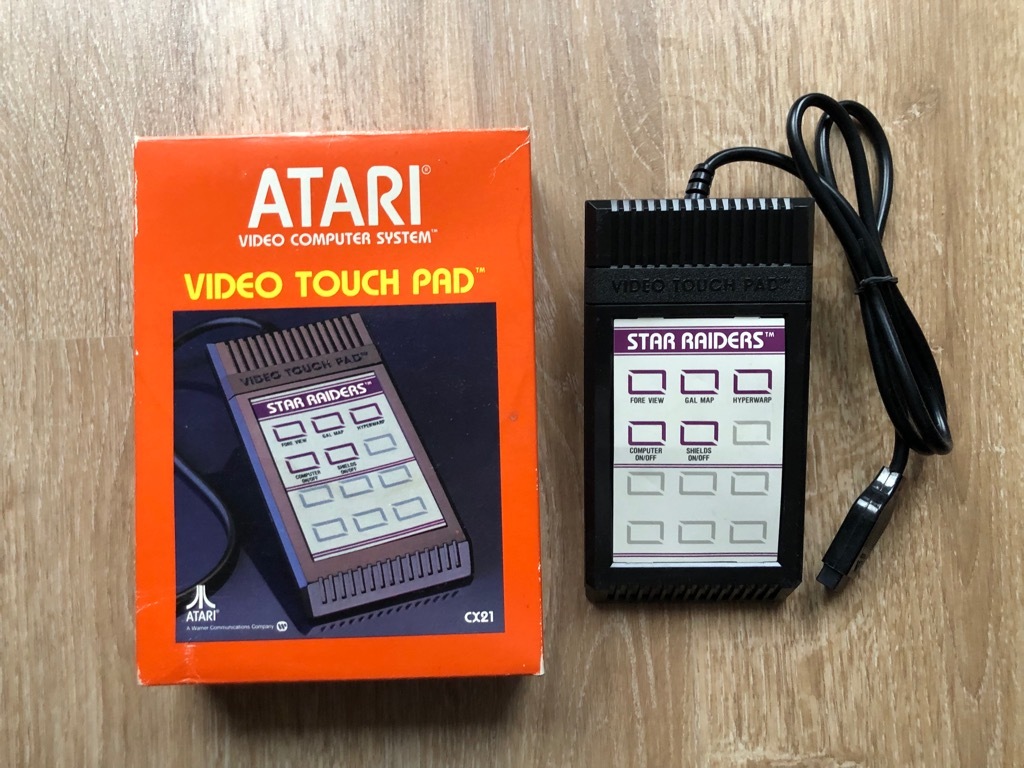 Atari 2600 / 7800 Video Touch Pad BOX Warszawa Licytacja na Allegro