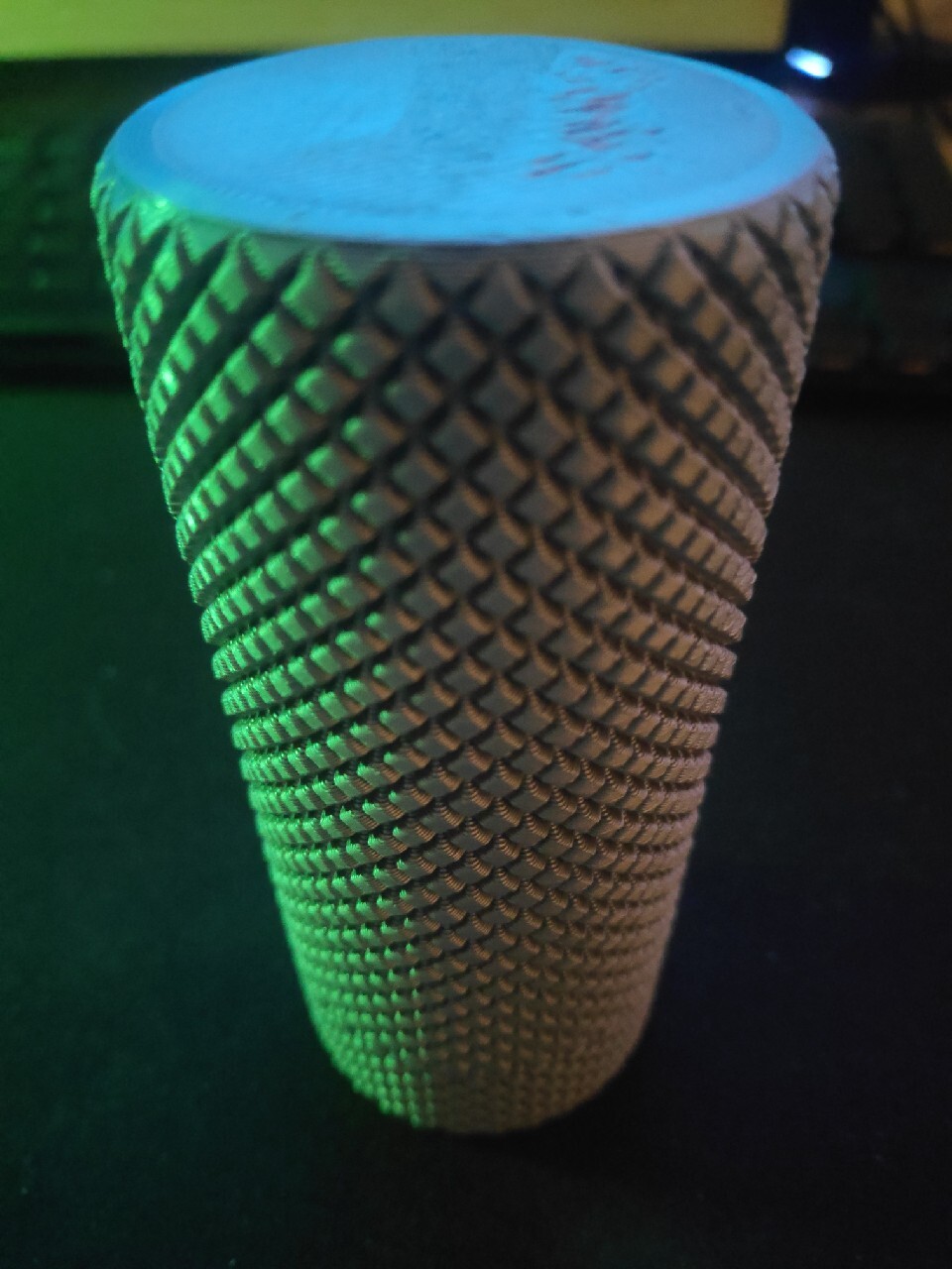 Knurled Twist Container srebrny 3D print Warszawa Kup teraz na