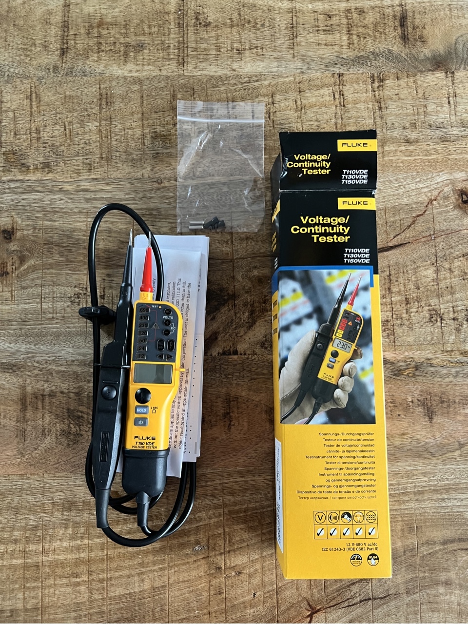 Dwubiegunowy wskaźnik napięcia Fluke T150/VDE | Banino | Kup teraz na ...